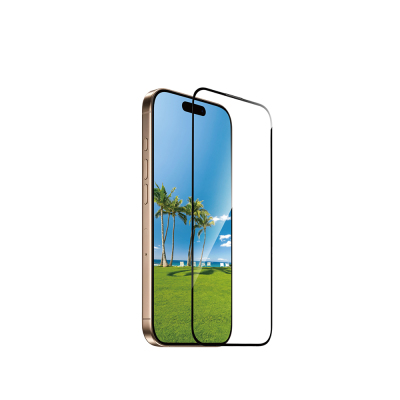 Apple iPhone 17 Pro Max Wiwu GT-009 Polimer Oleofobik Kaplama Şeffaf Pürüzsüz Temperli Cam Ekran Koruyucu Şeffaf