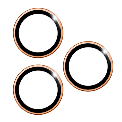 Apple iPhone 17 Pro Max Wiwu LG-003 Lens Guard Scratch Resistant Sapphire Camera Lens Protector Orange
