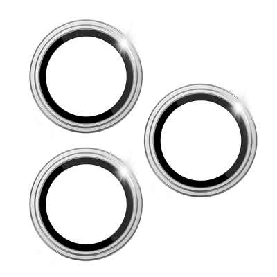 Apple iPhone 17 Pro Max Wiwu LG-005 Falcon Anti-Reflective Scratch Resistant Sapphire Camera Lens Protector Silver