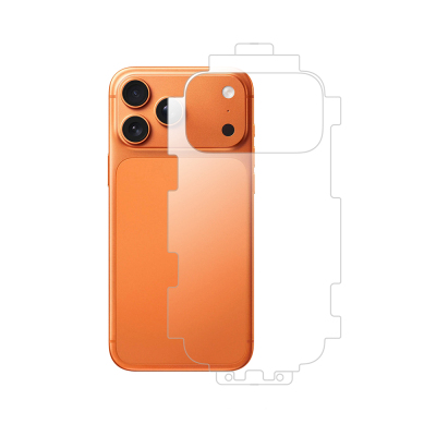 Apple iPhone 17 Pro Max Zore Back Zum Body Screen Protector Şeffaf