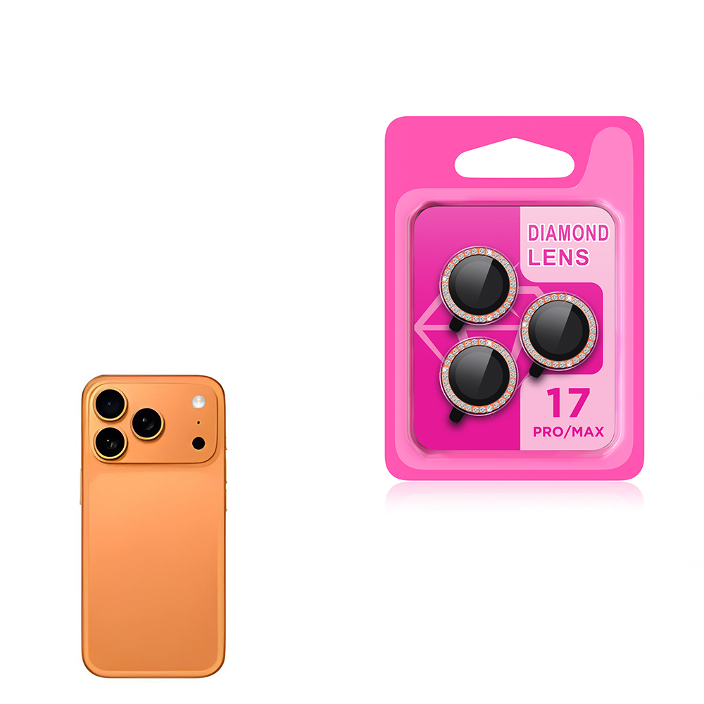 Apple iPhone 17 Pro Max Zore CL-06 Kamera Lens Koruyucu - 1