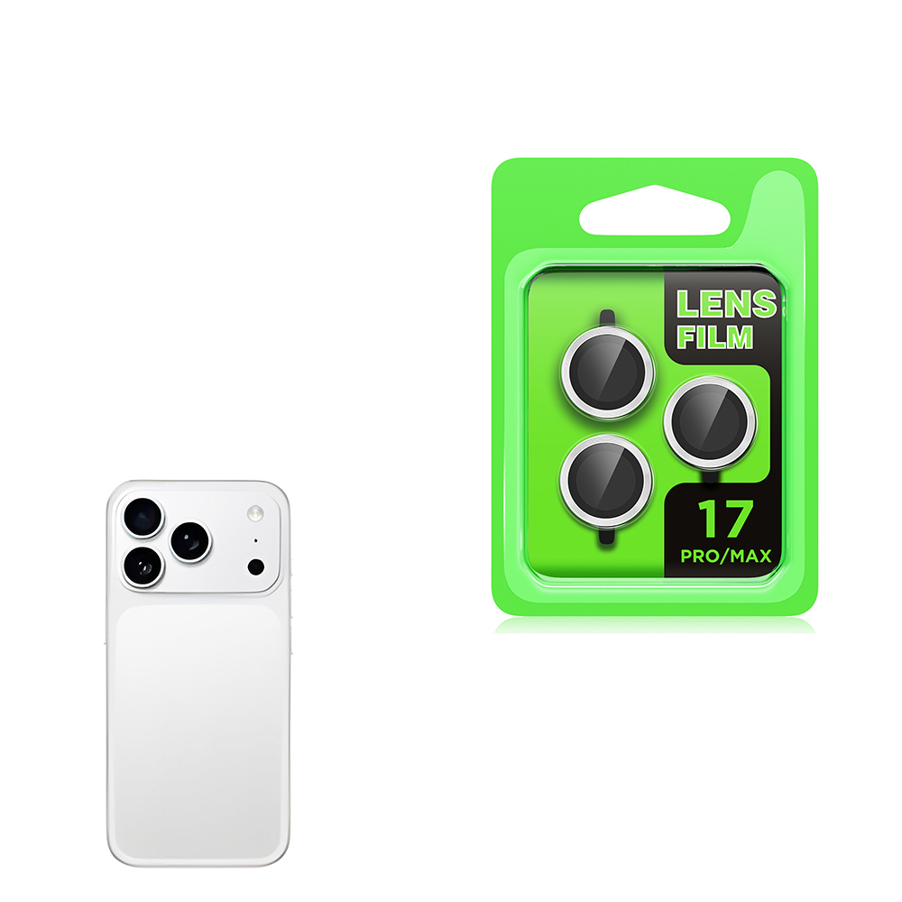 Apple iPhone 17 Pro Max Zore CL-07 Kamera Lens Koruyucu - 4