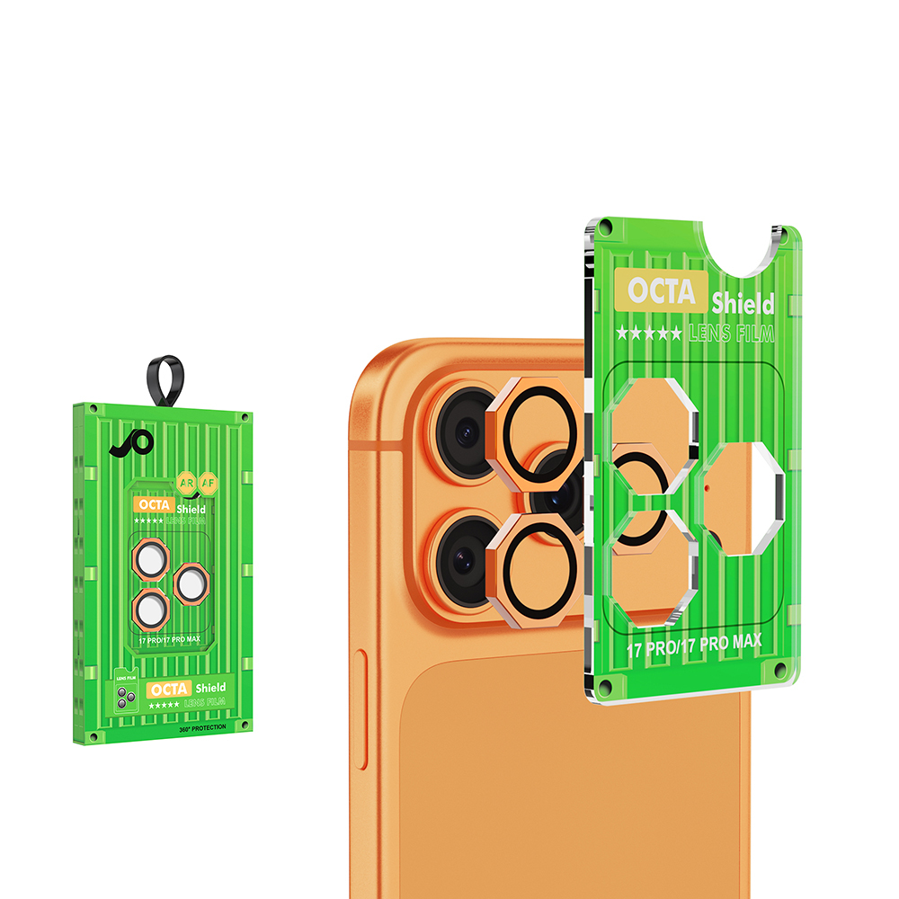 Apple iPhone 17 Pro Max Zore CL-19 Kamera Lens Koruyucu - 4