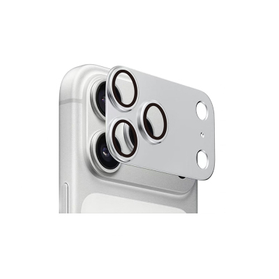 Apple iPhone 17 Pro Max Zore CL-20 Camera Lens Protector Silver