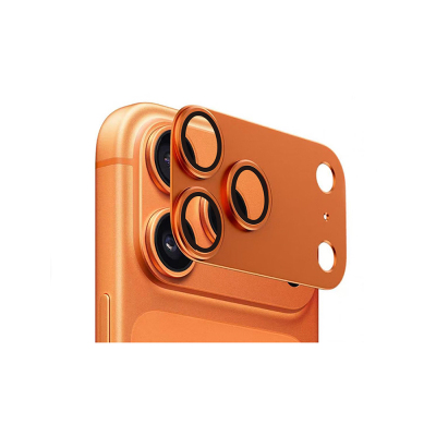 Apple iPhone 17 Pro Max Zore CL-20 Camera Lens Protector Orange
