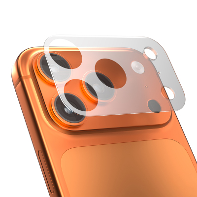 Apple iPhone 17 Pro Mohseven Pet Film Kamera Çerçeve Koruyucu Şeffaf