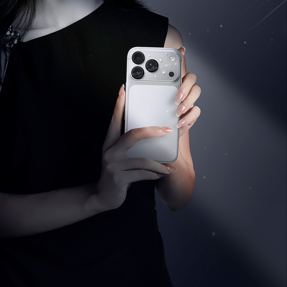 Apple iPhone 17 Pro Pynana Diamond Sky Series Rhinestone Camera Lens Protector - 11