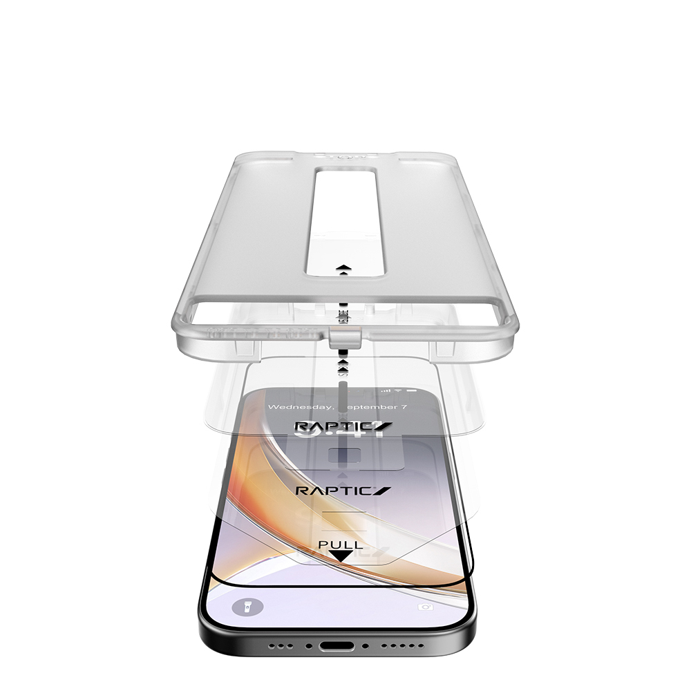 Apple iPhone 17 Pro Raptic Air Glass 2.5D Ekran Koruyucu 2 Adet + Kolay Uygulama Aparatlı - 9