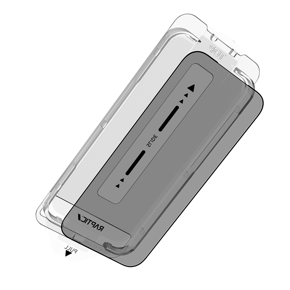 Apple iPhone 17 Pro Raptic Air Glass 2.5D Privacy Ghost Screen Protector 2 Pieces + Easy Application Tool - 8