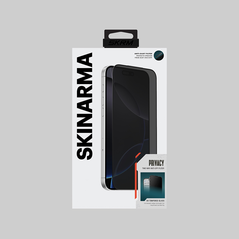 Apple iPhone 17 Pro Skinarma 0.33mm Antidust Privacy Cam Ekran Koruyucu - 3