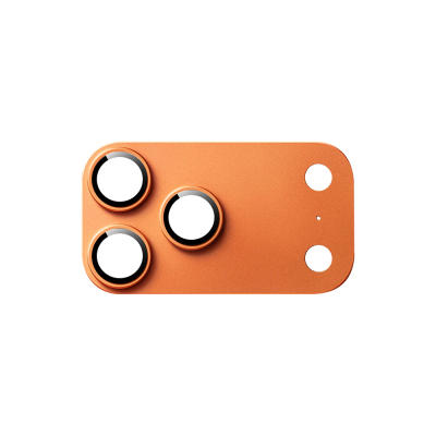 Apple iPhone 17 Pro Wiwu LG-012 Armor Deck Oleophobic Anti Reflective 9H Camera Lens Protector Orange