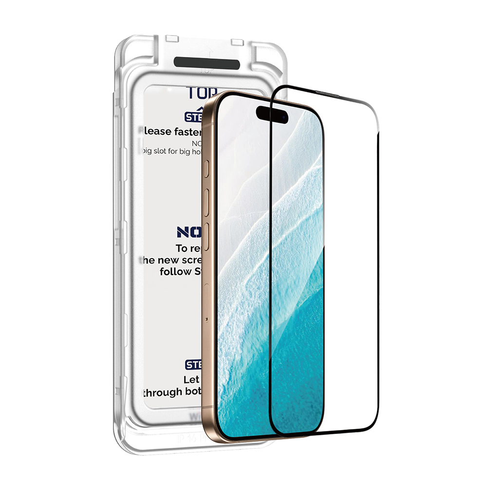 Apple iPhone 17 Pro Wiwu SQ-008 Oleophobic Easy Install Impact Resistant Tempered Glass Screen Protector + Easy Application Tool - 4 Apple iPhone 17 Pro Wiwu SQ-008 Oleophobic Easy Install Impact Resistant Tempered Glass Screen Protector + Easy Application Tool - 4