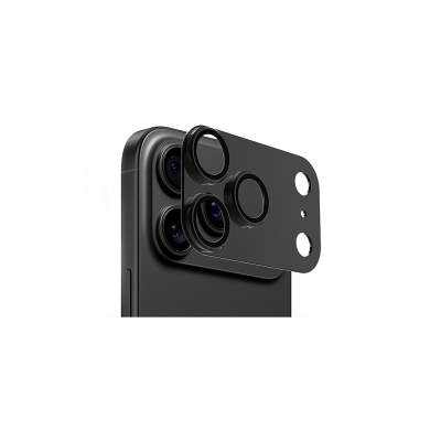 Apple iPhone 17 Pro Zore CL-20 Camera Lens Protector Black
