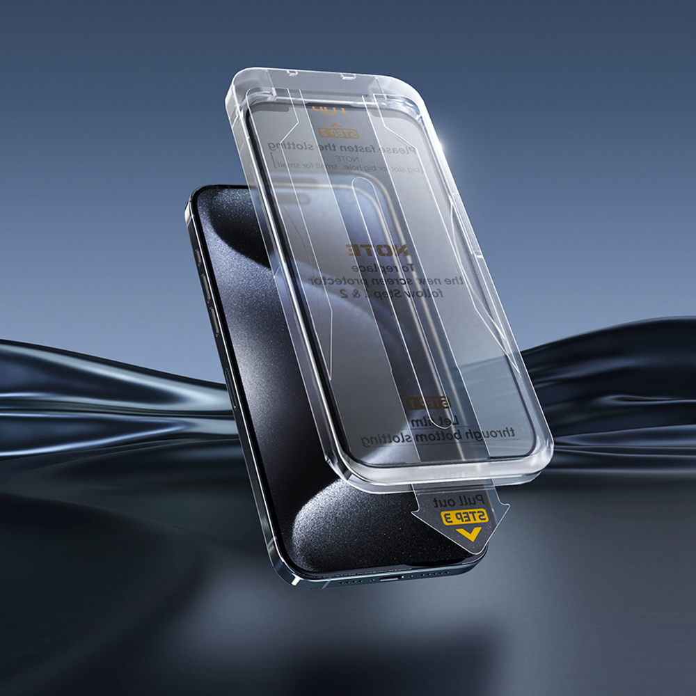 Apple iPhone 17 Wiwu Wi-SQ009 Easy Install iPrivacy 360° Anti-Peep Oleofobik Temperli Cam Ekran Koruyucu + Kolay Uygulama Aparatlı - 12