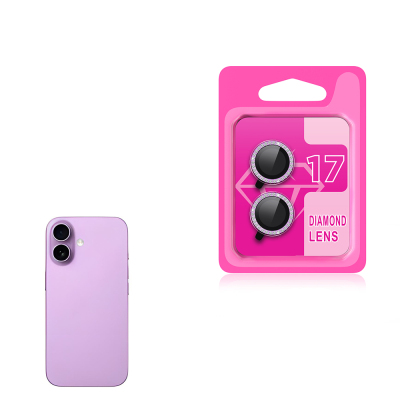 Apple iPhone 17 Zore CL-06 Camera Lens Protector Açık Mor
