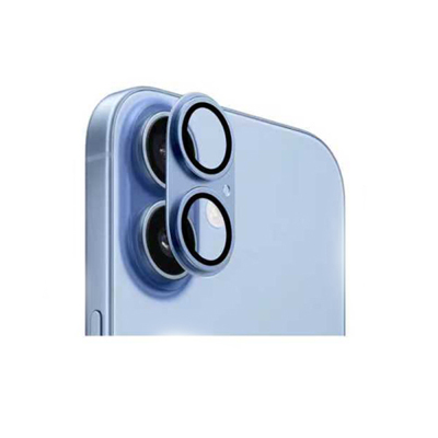 Apple iPhone 17 Zore CL-20 Camera Lens Protector Blue