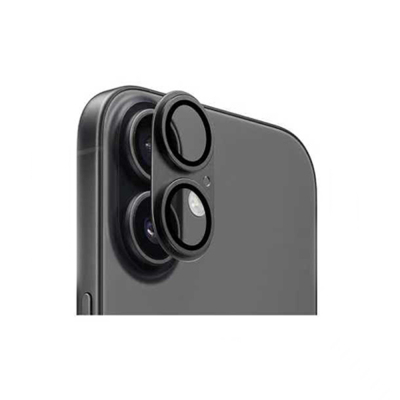 Apple iPhone 17 Zore CL-20 Camera Lens Protector Black