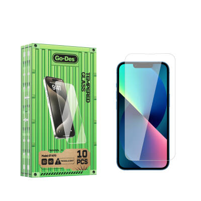 Apple iPhone 17E Go Des Fingerprint-Resistant 9H Oleophobic Boom Glass Screen Protector Colorless