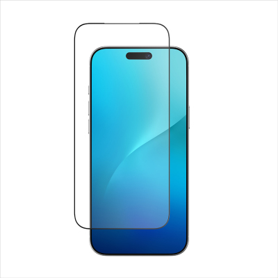 Apple iPhone 18 Pro Amazingthing Radix Fingerprint-Resistant Tempered Glass Screen Protector Şeffaf