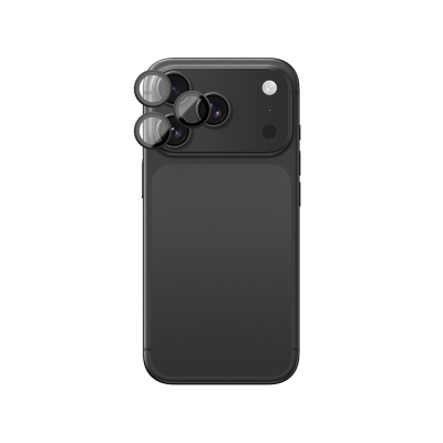 Apple iPhone 18 Pro Amazingthing Radix Vision Parlama Önleyici Kamera Lens Koruyucu + Kolay Uygulama Aparatlı Siyah