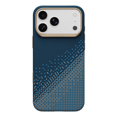 Apple iPhone 18 Pro Case M-safe Charging Enabled Raptic Aramid Dual Ultra Serenity Series Cover Navy blue