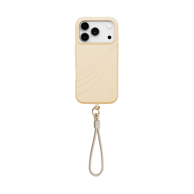 Apple iPhone 18 Pro Case M-safe with Charging Feature, Soft Back, and Lanyard - Coehl Serina Cover Yellow