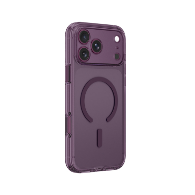 Apple iPhone 18 Pro Case with M-safe Charging and Camera Protection - Amazingthing Minimal Lens Series Cover Purple
