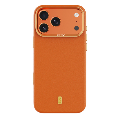 Apple iPhone 18 Pro Case with M-Safe Charging Feature, Raptic Urban Nano Series Cover Orange