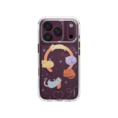 Apple iPhone 18 Pro Kılıf M-safe Şarj Özellikli Coehl Elysia Serisi Kapak Şeffaf