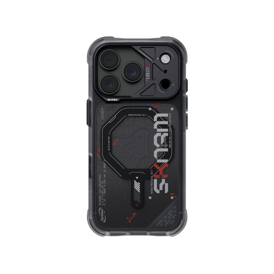 Apple iPhone 18 Pro Kılıf M-safe Şarj Özellikli Skinarma Sonar Kapak Siyah