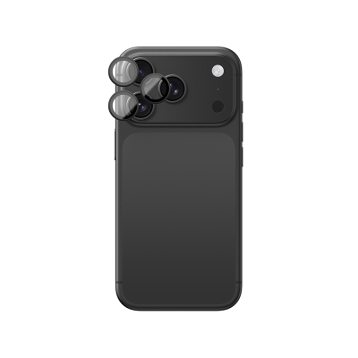 Apple iPhone 18 Pro Max Amazingthing Titan Vision Sapphire AR Kamera Lens Koruyucu + Kolay Uygulama Aparatlı Siyah