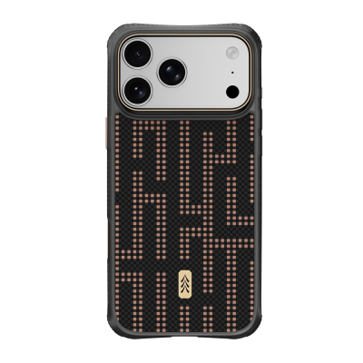 Apple iPhone 18 Pro Max Case M-safe Charging Enabled Raptic Aramid Dual Grid Series Cover Black