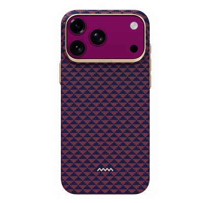 Apple iPhone 18 Pro Max Case M-safe Charging Enabled Raptic Aramid Skin Origin Series Cover Bordo