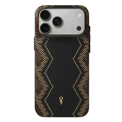 Apple iPhone 18 Pro Max Case M-safe Charging Enabled Raptic Aramid Skin Scepter Series Cover Black