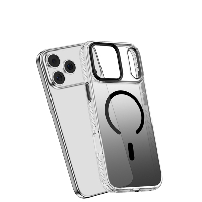 Apple iPhone 18 Pro Max Case M-safe Charging Enabled Yellowing Resistant Mutural Icesense Series Cover Grey