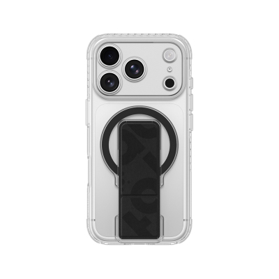 Apple iPhone 18 Pro Max Case M-safe Charging Feature Amazingthing Titan Pro Grip Stand Series Cover Black
