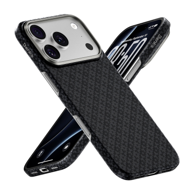 Apple iPhone 18 Pro Max Case M-Safe Charging Feature Benks ArmorAir ArmorGrid Series C1 Kevlar Carbon Cover Black