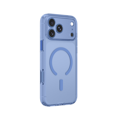 Apple iPhone 18 Pro Max Case with M-safe Charging and Camera Protection - Amazingthing Minimal Lens Series Cover Blue