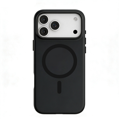 Apple iPhone 18 Pro Max Kılıf M-safe Şarj Özellikli Mutural Pure Serisi Kapak Siyah