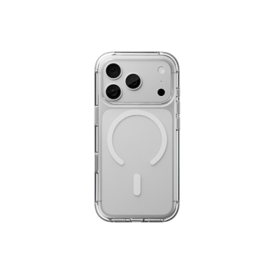 Apple iPhone 18 Pro Max Kılıf M-safe Şarj Özellikli Native Union Airbag Tasarımlı RE Clear Serisi Kapak Şeffaf