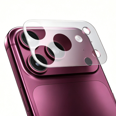 Apple iPhone 18 Pro Mohseven Pet Film Camera Frame Protector Şeffaf