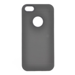 Apple iPhone 4S Case Zore Youyou Silicon Cover Black