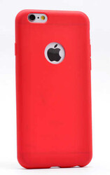Apple iPhone 4s Kılıf Zore Premier Silikon Kapak Kırmızı