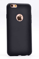Apple iPhone 4s Kılıf Zore Premier Silikon Kapak Siyah