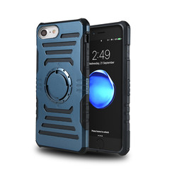 Apple iPhone 5 Case Zore 2 in 1 Arm Band Navy blue