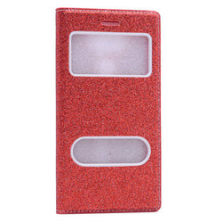 Apple iPhone 5 Case Zore Simli Dolce Cover Case Red