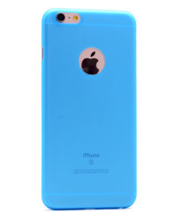 Apple iPhone 5 Kılıf Zore 1.Kalite PP Silikon Mavi