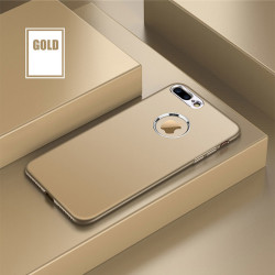 Apple iPhone 5 Kılıf Zore Aston Silikon Gold