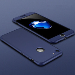 Apple iPhone 5 Kılıf Zore Ays Kapak Mavi