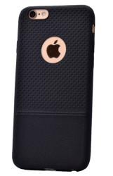 Apple iPhone 5 Kılıf Zore Matrix Silikon Siyah